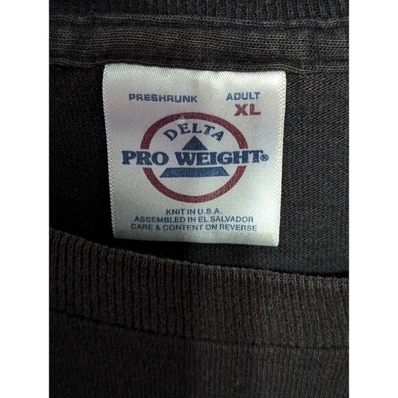 Vintage Y2K Homer Simpson CrumbFace/ScarFace Black T-Shirt Size XL - Picture 3 of 6